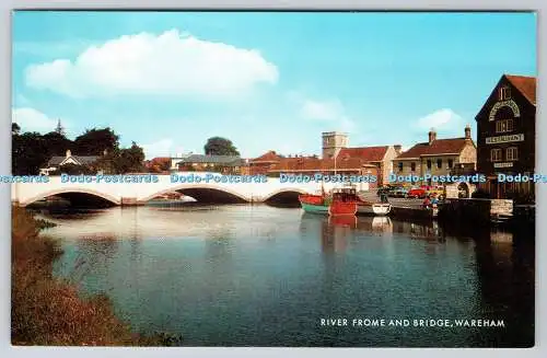 R736962 Wareham River Frome and Bridge J Salmon Sevenoaks