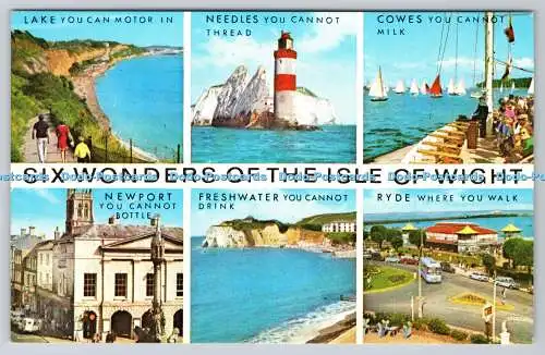 R736965 Six Wonders of the Isle of Wight Needles J Salmon Sevenoaks Multi View