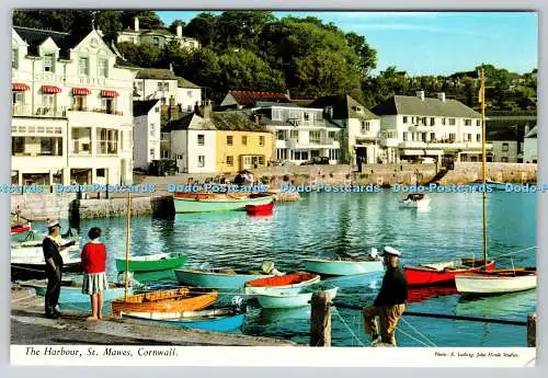 R736983 Cornwall St Mawes The Harbour John Hinde E Ludwig