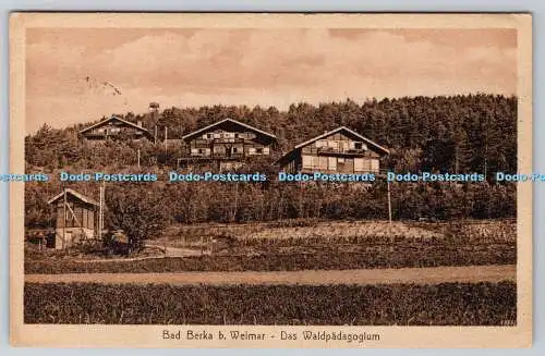 R737027 Bad Berka b Weimar Das Waldpadagoglum H P Geist Nr 208