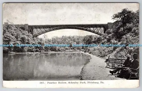 R737085 Pa Pittsburg Schenley Park Panther Hollow I und M Ottenheimer 1908