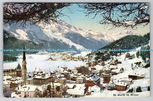 R737110 St Moritz im Winter Engadin Press Co Nr 234 1928