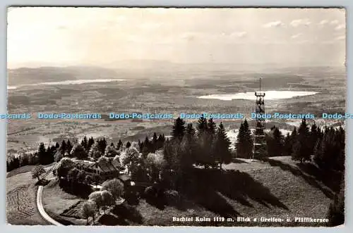 R737136 Bachtel Kulm 1119m Blick a Greifen u Pfaffikersee Photoglob Wehrli AG