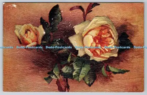 R737280 Rosenhaufen Raffael Tuck und Söhne Oilette Postkarte Nr 9616