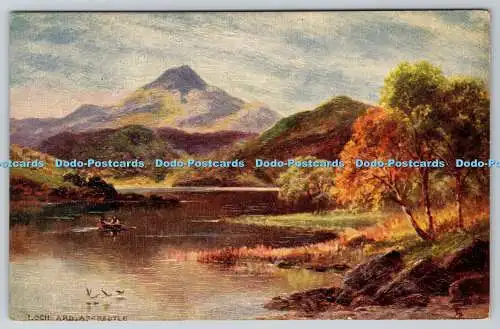 R737446 Loch Ard Aberfoyle Through the Trossachs Raphael Tuck and Sons Oilette P