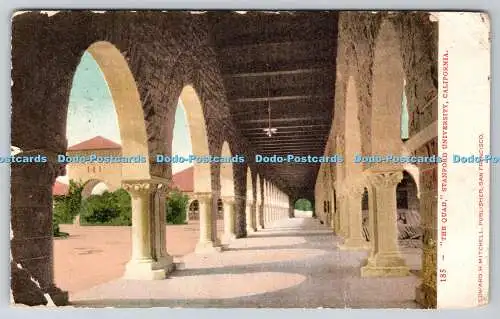 R737461 California Stanford University The Quad Edward H Mitchell 1908