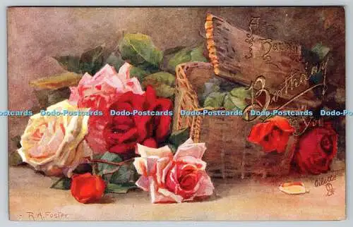 R737479 Die Zeiten der Rosen Raphael Tuck and Sons Ltd Oilette Postkarte O F 3364