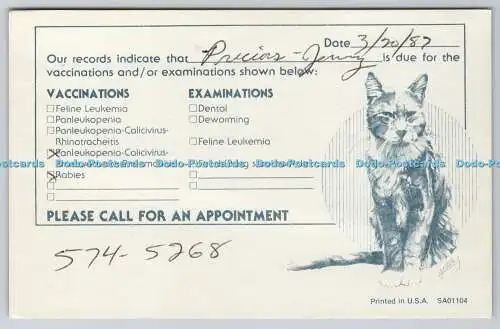 R737629 Providence Plaza Veterinary Center Allan Z Cohen D V M 1987