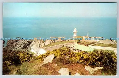 R737655 North Devon Mortehoe Bull Point Leuchtturm Rockleigh Geschenkladen Foto Pre