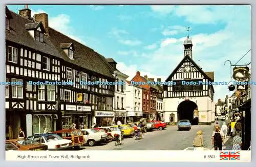 R737804 Bridgnorth High Street and Town Hall E T W Dennis and Sons Ltd Photocolo