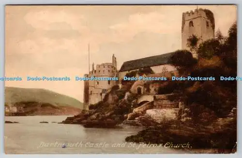 R737883 Dartmouth Castle and St Petrox Church F Frith and Co Ltd No 21592