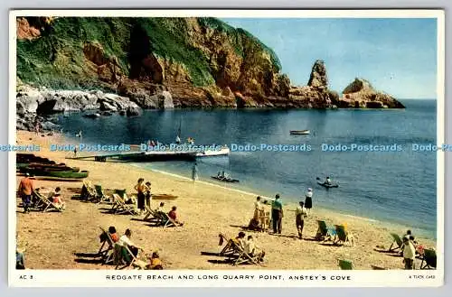 R737973 Anstey Cove Redgate Beach and Long Quarry Point Raphael Tuck and Sons Lt