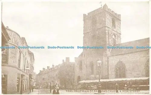 R576029 41649 Droitwich St Andrews Church and High Street Droitwich Civic Societ