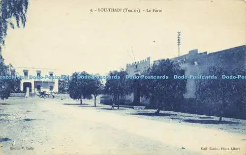 R576118 9 Bou Thadi Tunisie La Poste V Carle Coll Etoile Albert