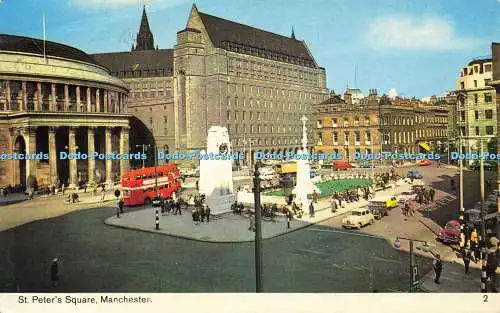 R576225 St Peters Square Manchester 2 Color Gloss View Series Bamforth