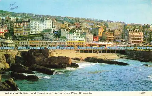 R576254 Wildersmouth Beach and Promenade from Capstone Point Ilfracombe I 0655 D