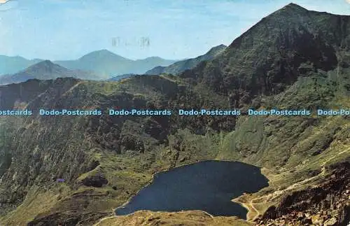 R576375 Snowdon Summit and Llyn Glaslyn Caernarvonshire Cotman Color Series Jarr