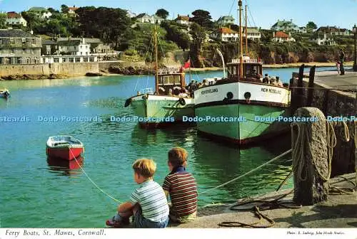 R576439 Fährschiffe St Mawes Cornwall E Ludwig Hinde 1970