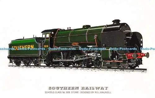 R576699 Southern Railway Schools Class No 928 Stowe R E L Maunsell Railed Transp