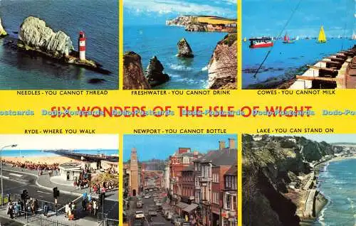 R576947 Six Wonders of Isle of Wight Colourmaster International Precision 1979 M