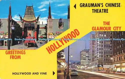R577129 Grüße aus Hollywood Graumans Chinese Theatre Glamour City Hollywood