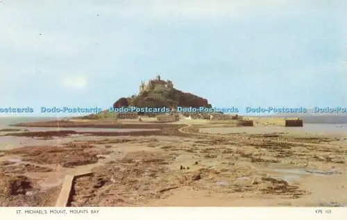 R577145 St Michaels Mount Mounts Bay KPE 103 Cotman Color Jarrold