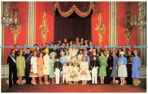 R577155 Charles and Diana Prince and Princess of Wales Buckingham Palace 1981 Ro