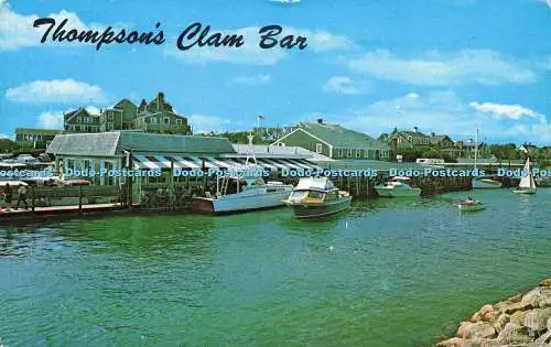 R577253 Thompsons Clam Bar Wychmere Harbor Snow Inn Road Harwich Port 1984 J Laz