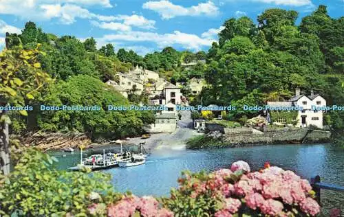 R580195 Cornwall Fowey Bodinnick Ferry N P O Dexter Litho Kanada T 1985