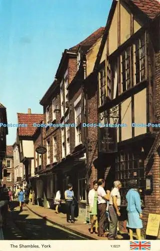 R582444 York The Shambles E T W Dennis Photocolour