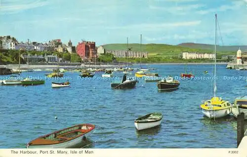 R578105 Isle of Man Port St Mary The Harbour E T W Dennis Photocolour 1976