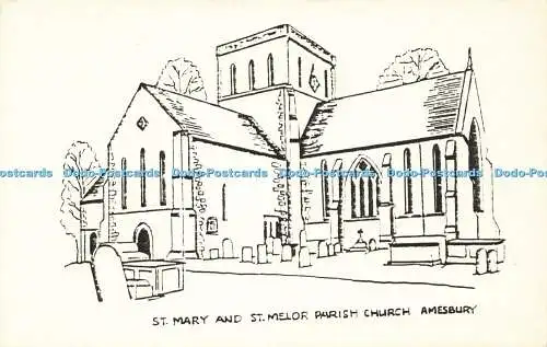 R578135 Amesbury St Mary and St Melor Parish Church