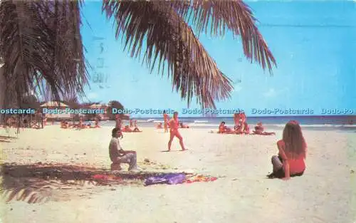 R582540 Barbados W I Rockley Beach C L Pitt Letchworth Press