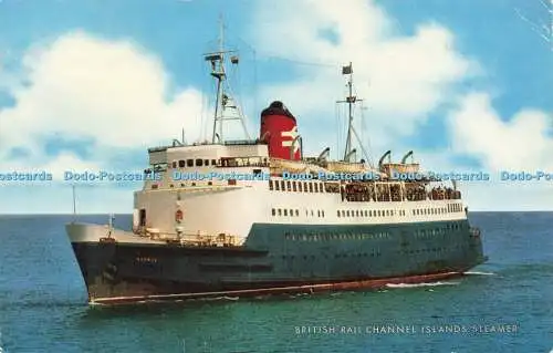 R578160 British Rail Channel Islands Steamer J Salmon Cameracolour 1975