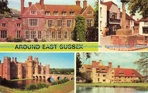 R578162 Around East Sussex Glyndebourne The Market Cross Alfriston Hurstmonceux