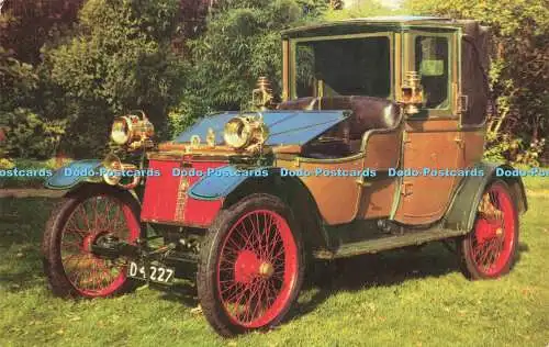 R580310 British 20 H P Lanchester Owner F W Hutton Stott 1908