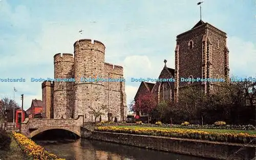 R578170 Canterbury The Westgate aus dem Jahr 1380 Jh. G Williams Plastichrome