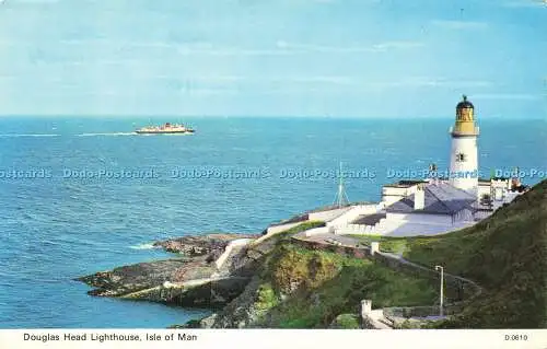 R582573 Isle of Man Douglas Head Lighthouse E T W Dennis Photocolour