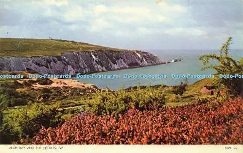 R578195 I W Alum Bay and the Needles Night Jarrold Cotman Color