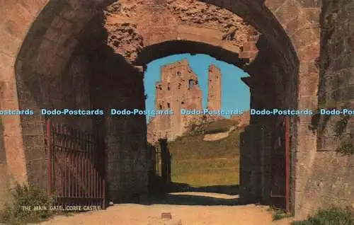 R582582 Corfe Castle The Main Gate J Salmon Cameracolour 1974