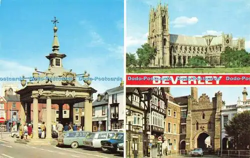 R580354 Beverley Market Cross The Minster North Bar E T W Dennis Photocolour Mul