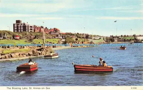 R582612 St Annes on Sea The Boating Lake E T W Dennis Photocolour