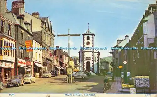 R577476 H W Main Street Keswick LK 9 H Webster Helvellyn House 1965