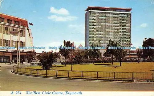 R578238 Plymouth The New Civic Centre D H Greaves 1962