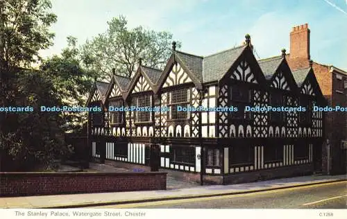 R580387 Chester Watergate Street The Stanley Palace E T W Dennis Photocolour