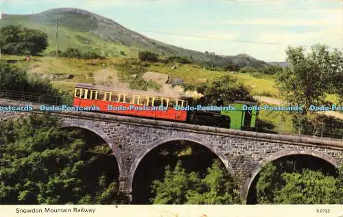 R582632 Snowdon Mountain Railway E T W Dennis Photocolour 1975