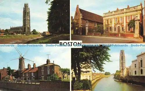 R578261 Boston St Botolph Church Maud Foster Windmill Guildhall and Fydell House