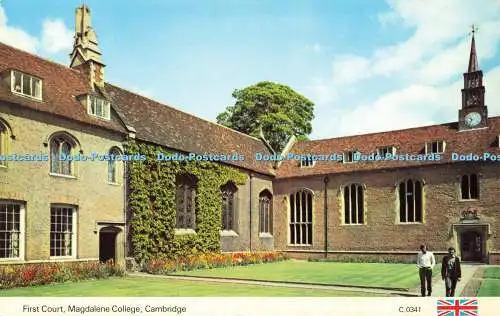 R580412 Cambridge Magdalene College First Court E T W Dennis Photocolour