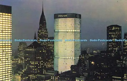 R577517 Pan Am Building Plastichrome Colourpicture Publishers S N A