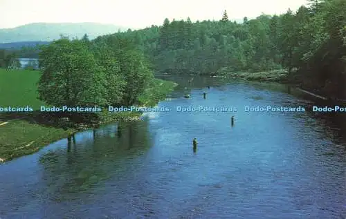 R580458 Lachsangeln am Fluss Spey Photo Precision Limited Colourmaster In